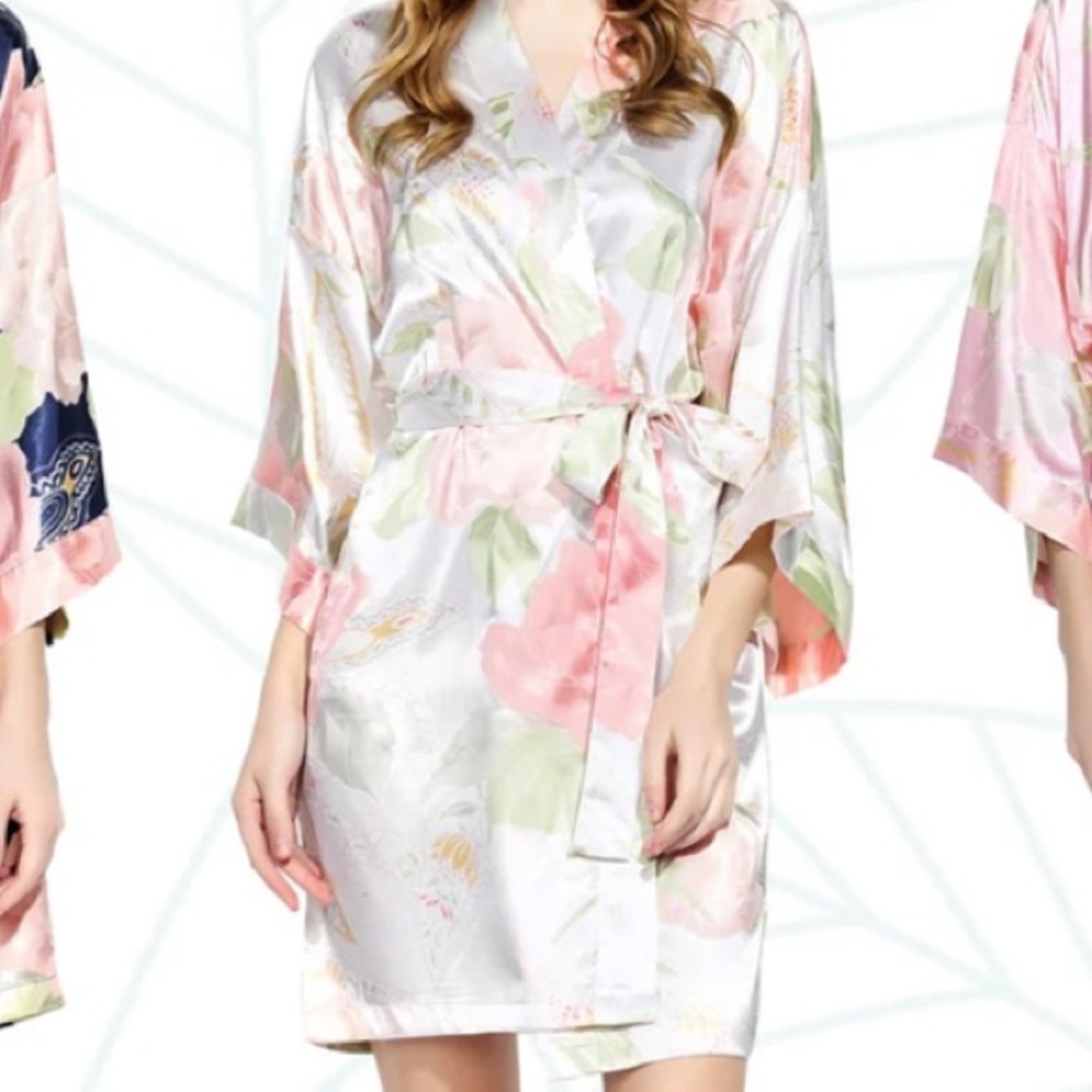 Floral Kimono Robe